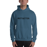 #Jetsetter Men Hooded Sweatshirt