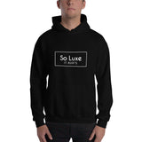 So Luxe Men Hooded Sweatshirt