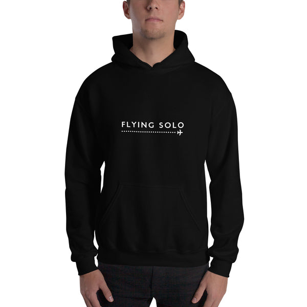 Flying Solo Men Hooded Sweatshirt