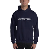#Jetsetter Men Hooded Sweatshirt