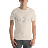 Snow Much Happiness (Blue) Men T-Shirt