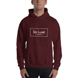 So Luxe Men Hooded Sweatshirt