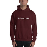 #Jetsetter Men Hooded Sweatshirt