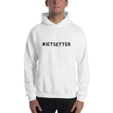 #Jetsetter Men Hooded Sweatshirt